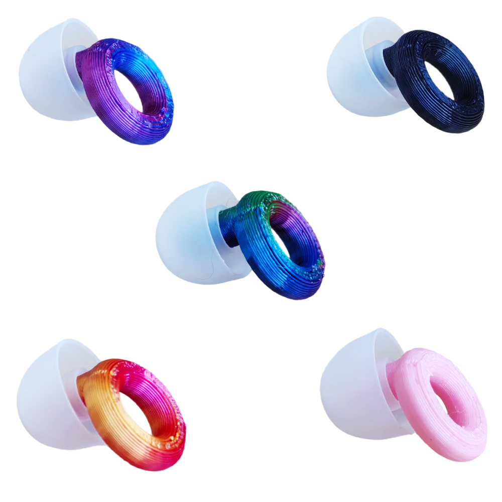 Swim Cap Silicone - Silikonowe zatyczki do uszu wyciszające i