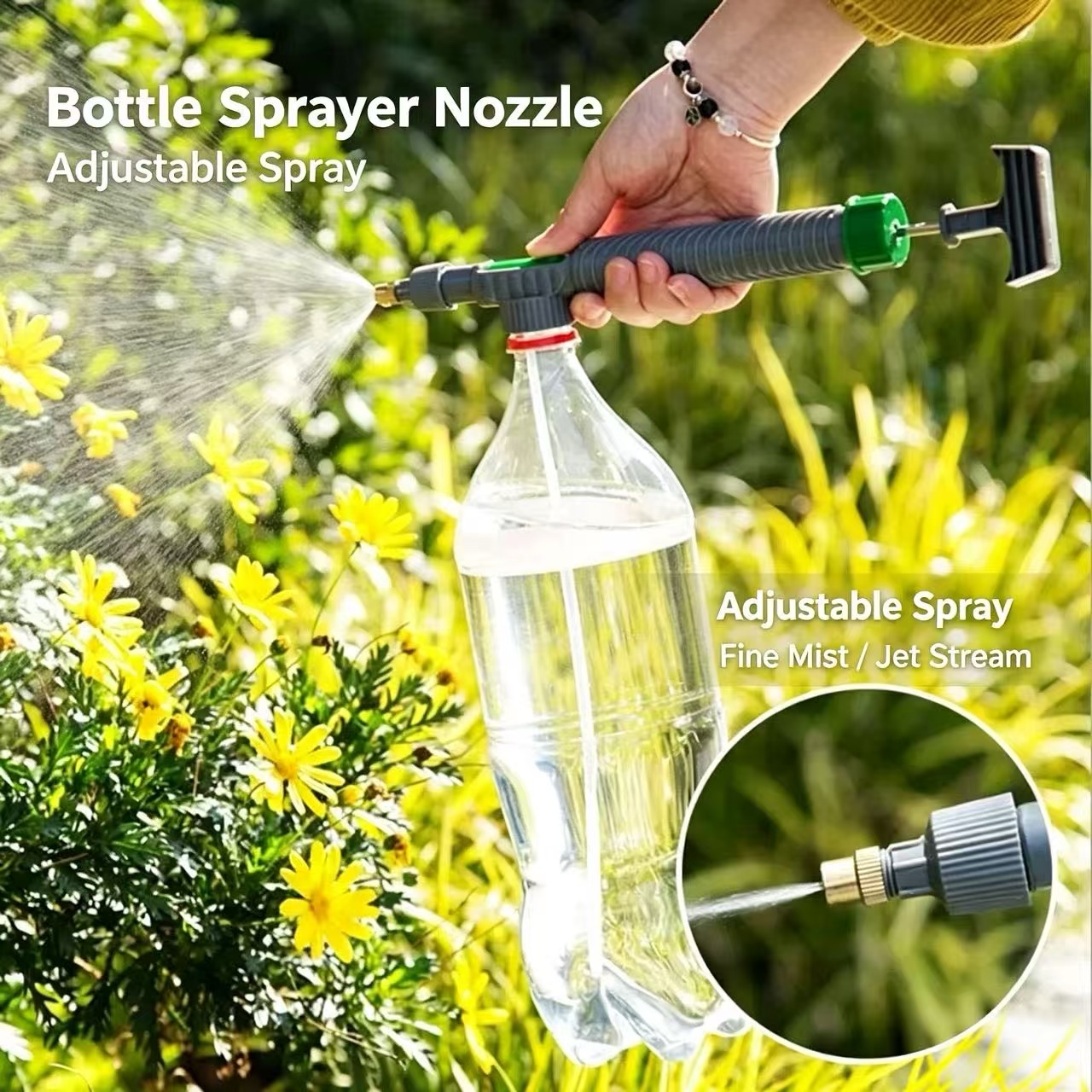 Sports Equipment Disinfectant Spray - Uniwersalna dysza rozpylająca do butelek Coca-Coli