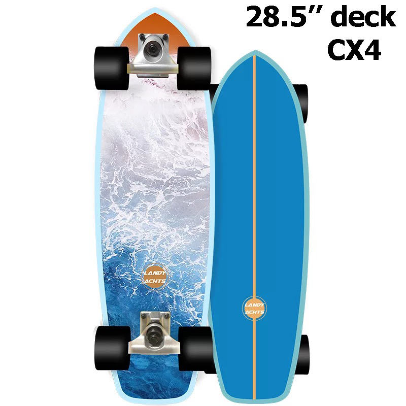 Skateboard Complete Deck - Deska surfingowa Deep Concave Deck, Land