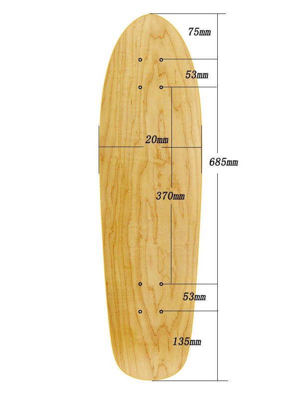 Deska do surf skate'a Kids Lan – Skateboard Complete Deck recenzja i cena