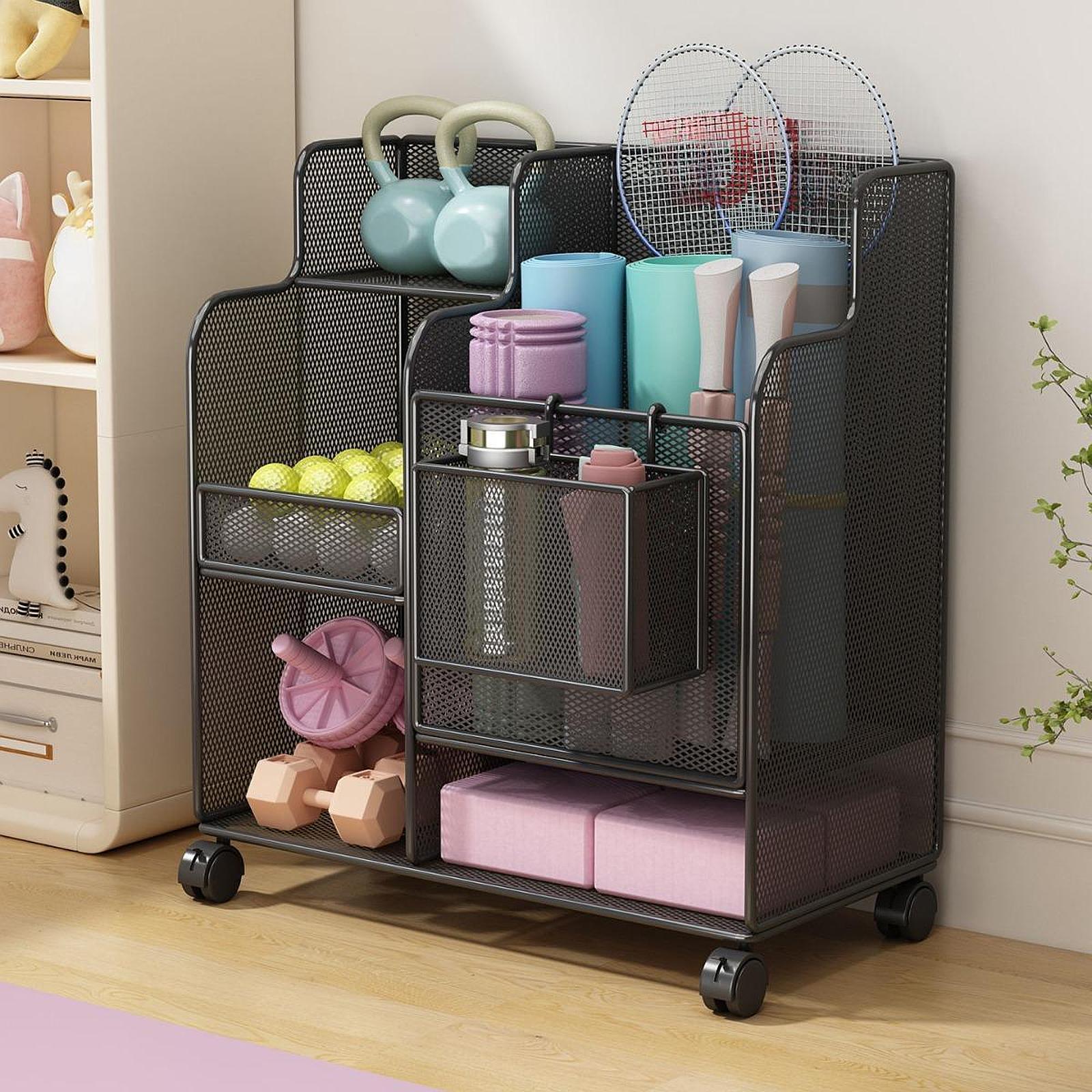Wózek do organizacji garażu, p – Sports Equipment Cart On Wheels recenzja i cena