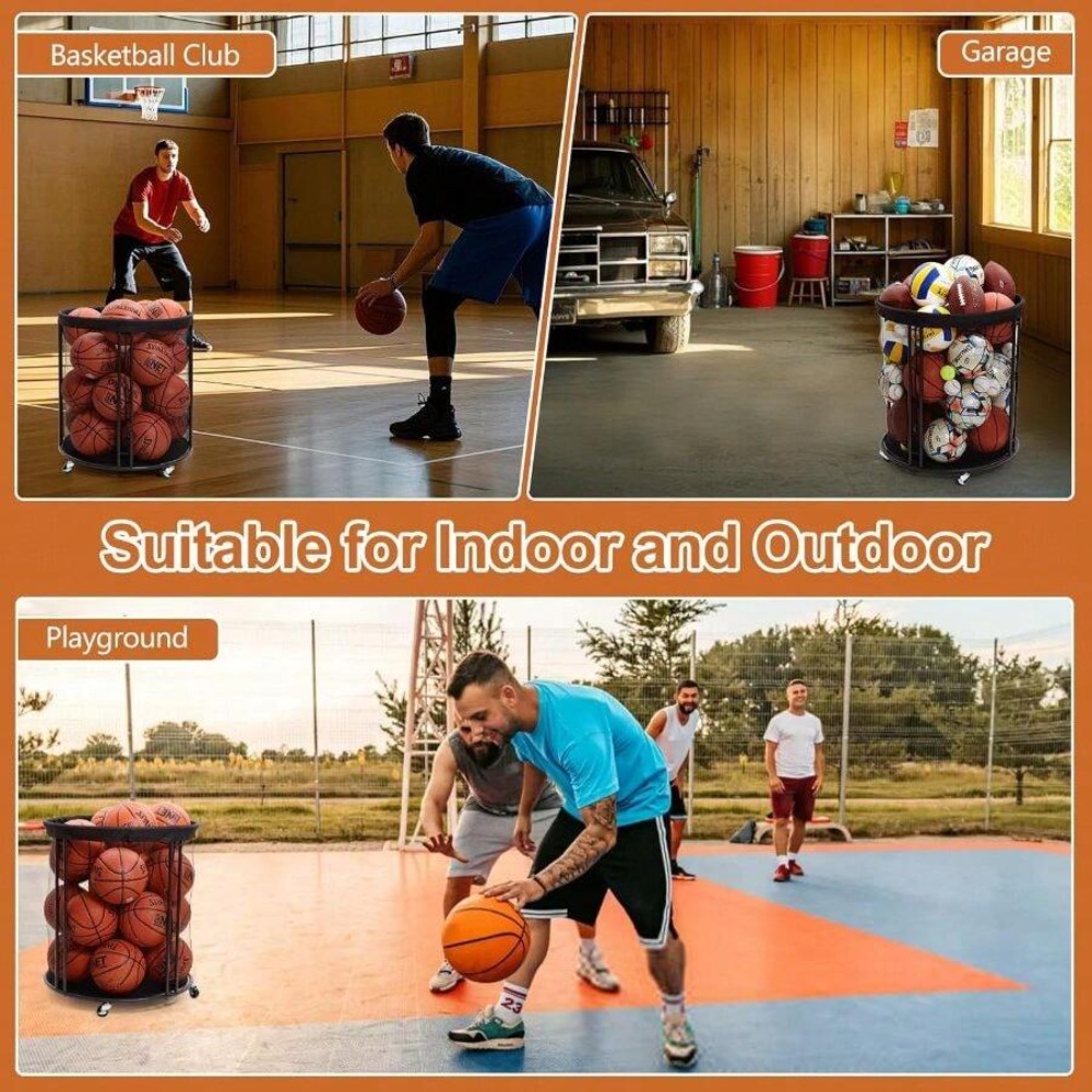 Wytrzymały wózek do przechowyw – Sports Equipment Storage recenzja i cena