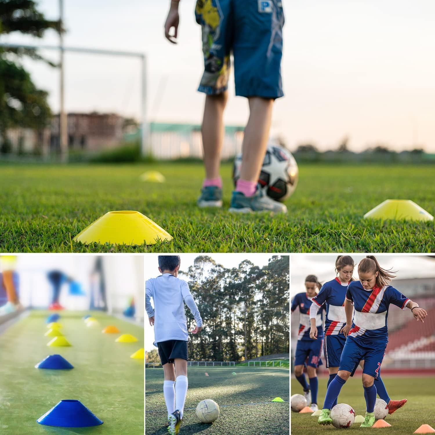 5 szt. Płytki do treningu piłk – Football Training Cone recenzja i cena