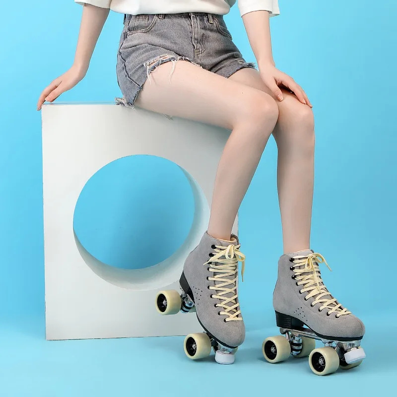 Rolki unisex z podwójnymi kółk – Roller Skate Inline recenzja i cena