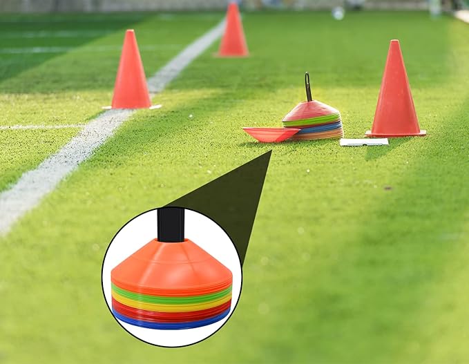 Kegle treningowe z logo, stożk – Football Training Cone recenzja i cena